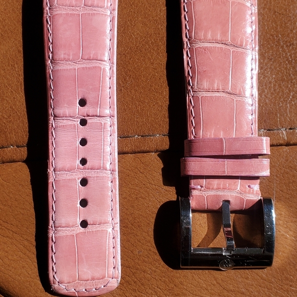 Michele Diamond Watch with 4 additional Bands - Picture 9 of 16